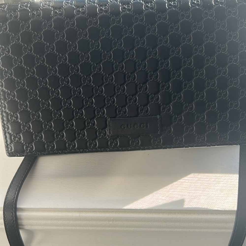 Gucci Black Crossbody Wallet - Picture 6 of 8